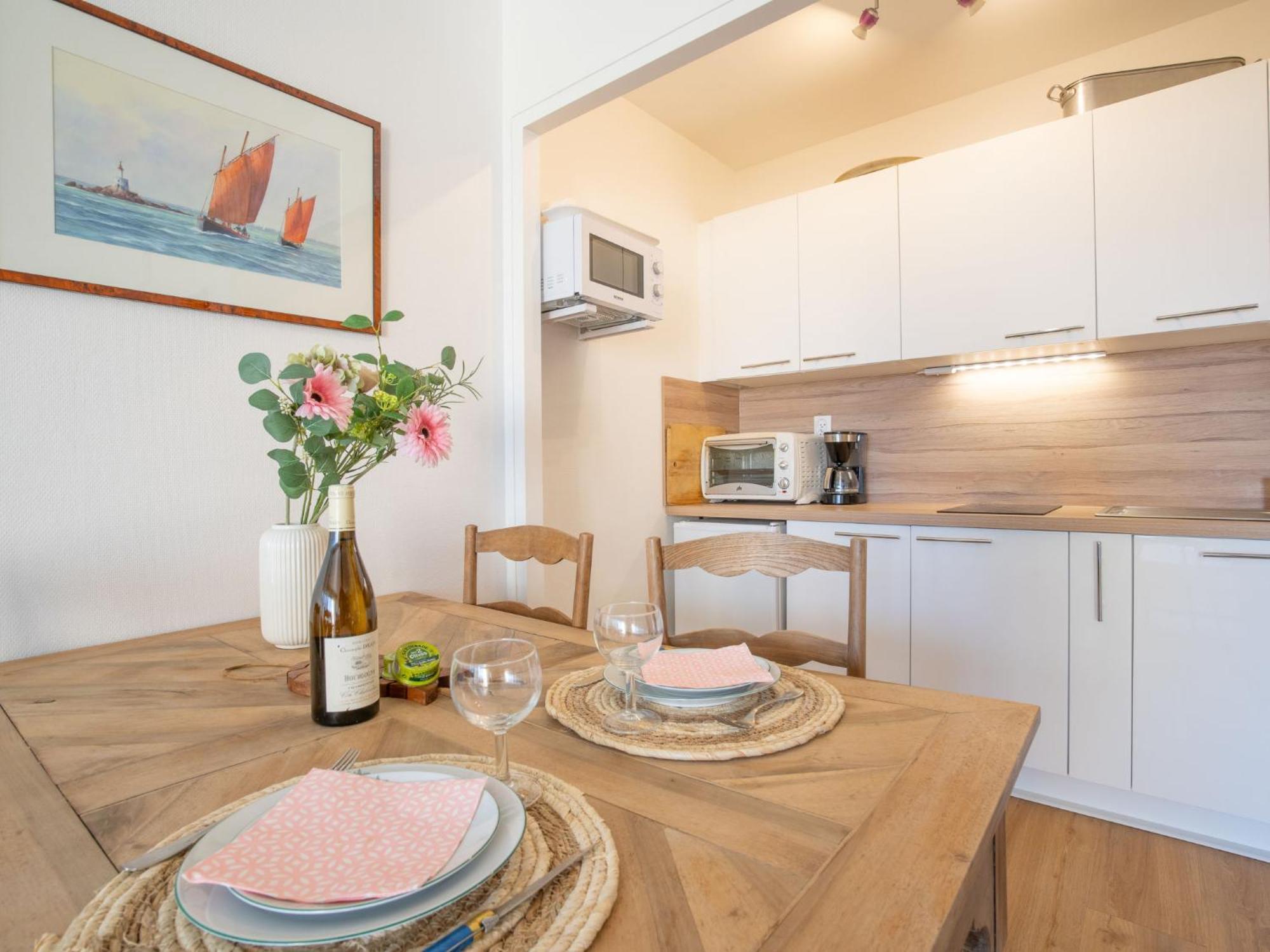 Studio Les Terrasses Port Maria-1 By Interhome Kervoz Bagian luar foto